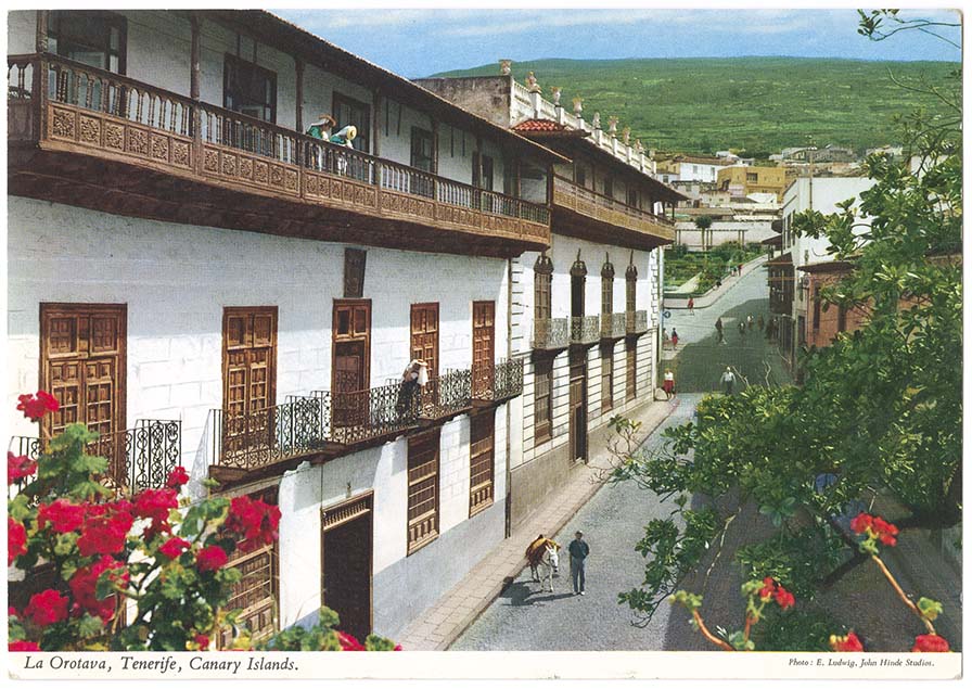 Caminar por los cascos antiguos de La Orotava