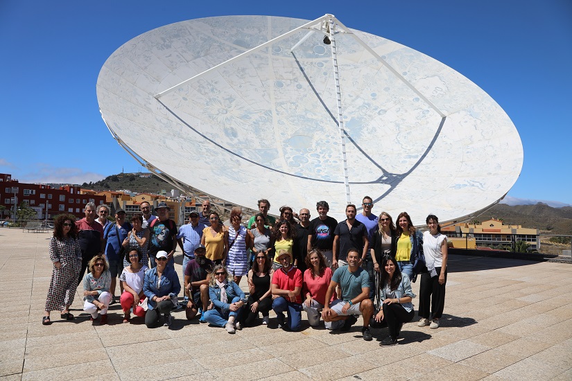 Durante esta semana está teniendo lugar en las instalaciones del Museo de la Ciencia y el Cosmos, el curso -Acércate al Cosmos- de la Universidad Menedez Pelayo
