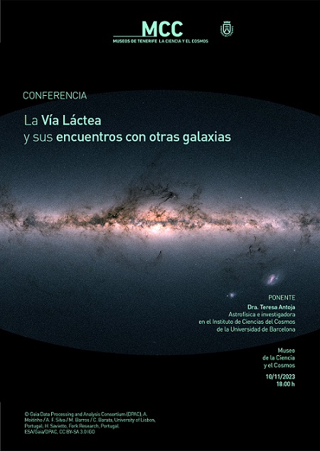 Conferencia La Vía Láctea sus encuentros con otras galaxias