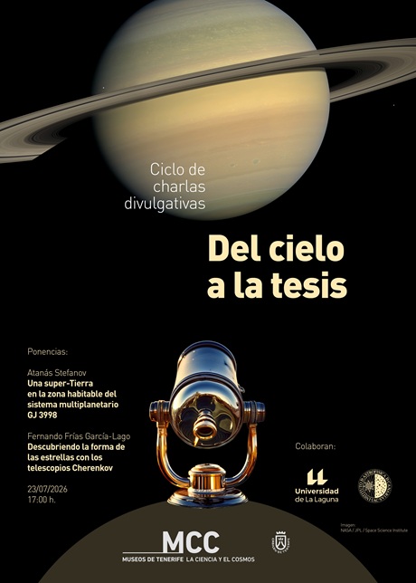 Del ciel a la tesis. Cartel