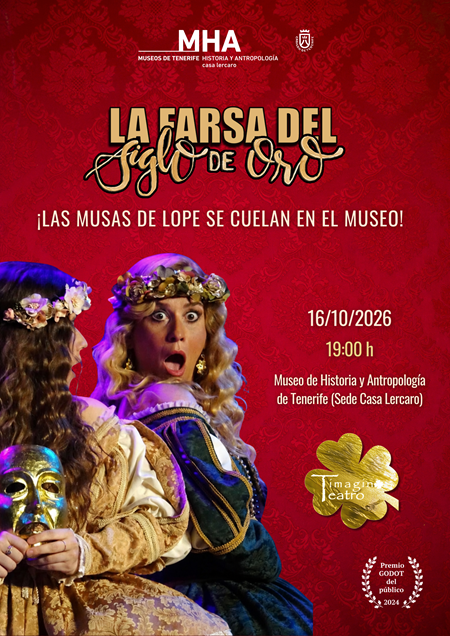 Cartel Farsa Museo Tenerife 2026