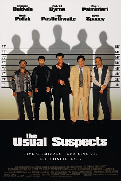 Póster Sospechosos habituales (The Usual Suspects)