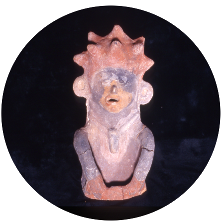 Pieza de la colección de arte precolombino