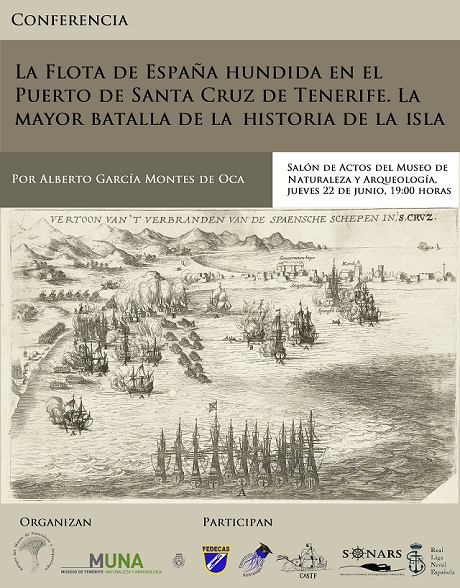 Conferencia: «La flota de España hundida en el Puerto de Santa Cruz de Tenerife. La mayor batalla de la historia de la isla»