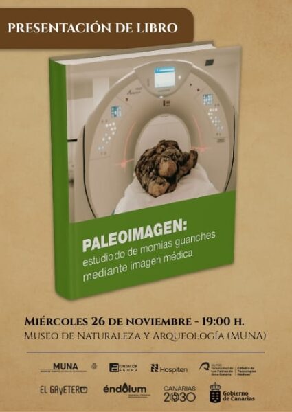 Cartel libro momias TAC