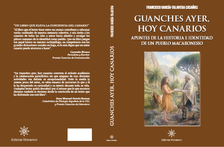 Libro guanche, portada y contraportada