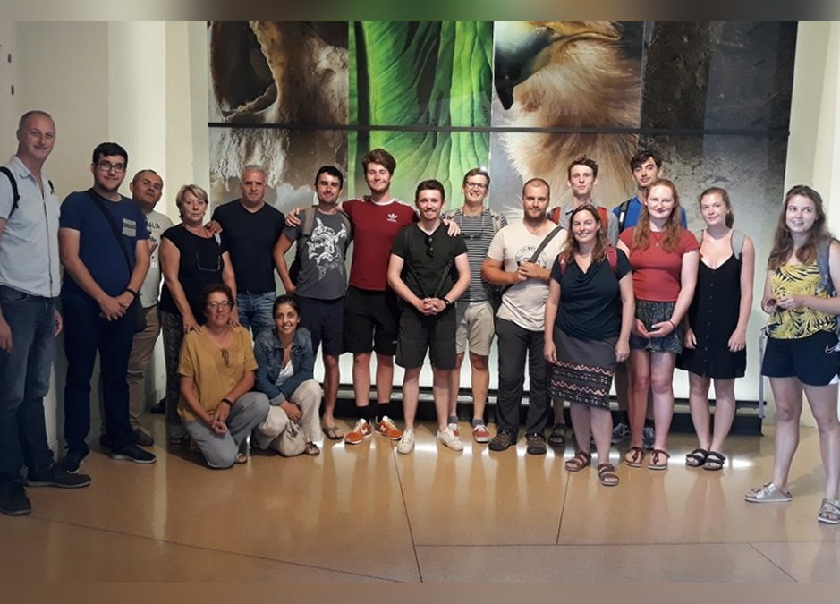 Estudiantes de Geociencias de Edimburgo visitan el MUNA