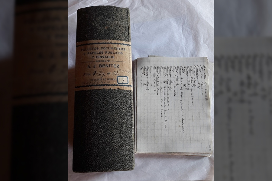 Artículo de divulgación: «Un manuscrito de un libro sobre historia de Canarias de Anselmo J. Benítez del fondo documental del MHA, expuesto en la muestra “La imprenta en Tenerife: siglos XVIII al XX” (24 octubre 2019 – 15 enero 2020)»