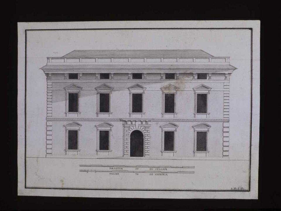 Dibujo fachada Lercaro