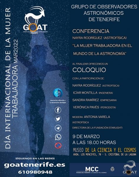 día de la mujer en la astronomía