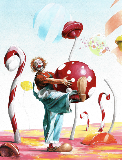CLOWNBARET