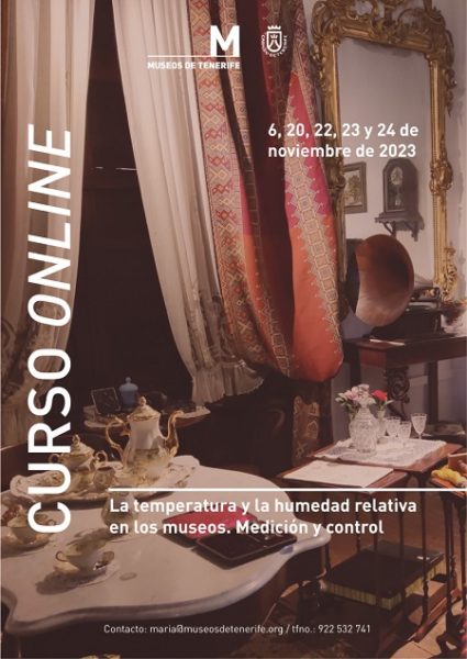 Cartel curso online conservación