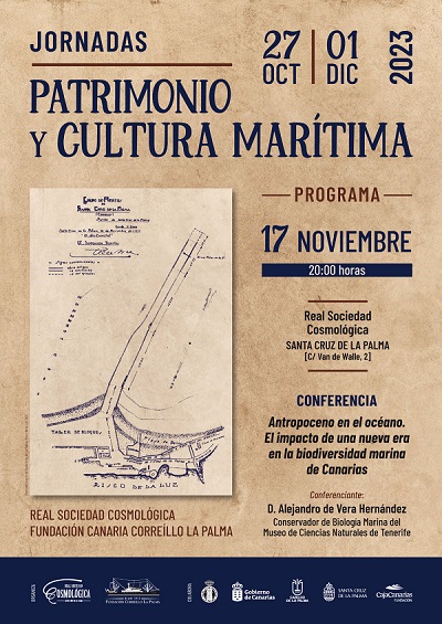 Cartel conferencia La Palma