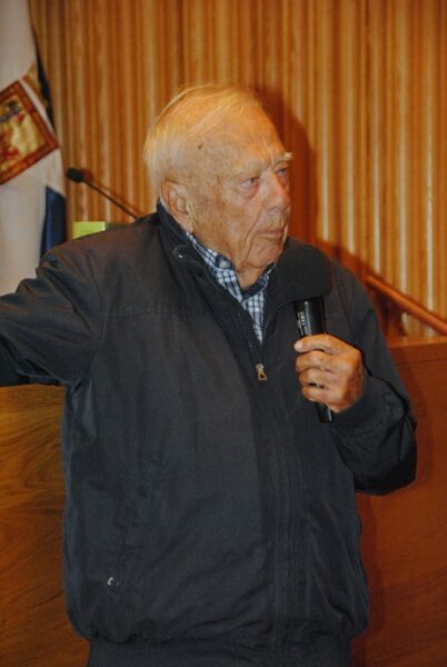 Wolfredo Wildpret de la Torre en una charla