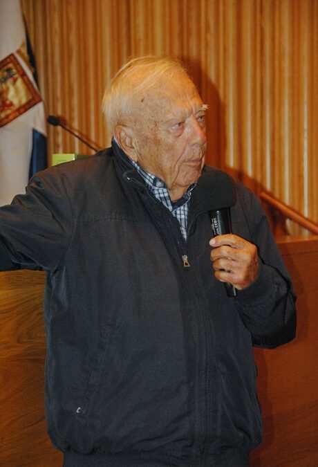 Wolfredo Wildpret de la Torre en una charla