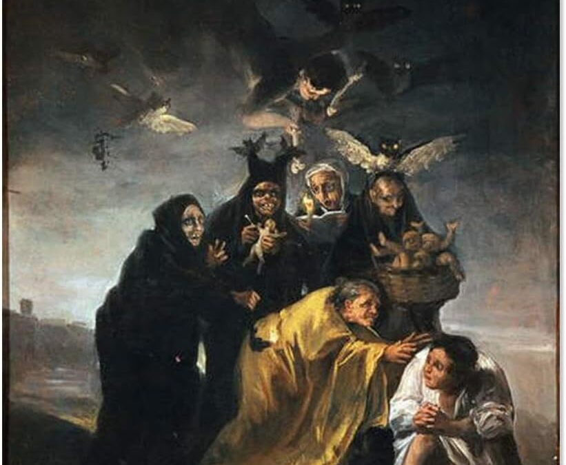 Las brujas, Goya