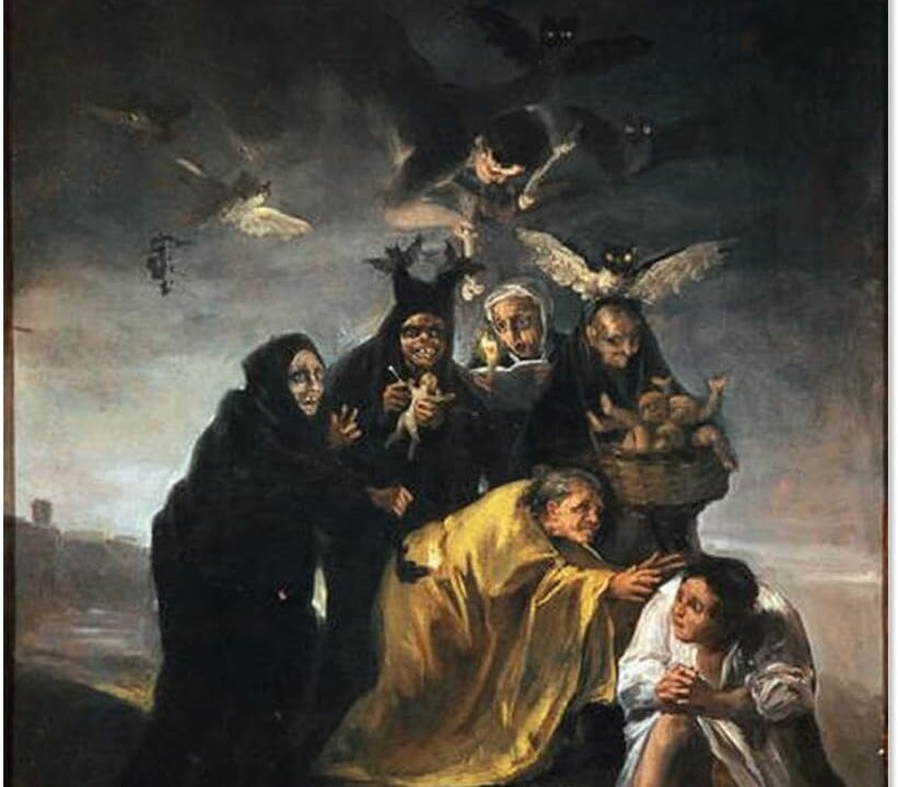 Las brujas, Goya
