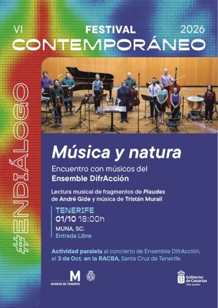Cartel Música y Natura