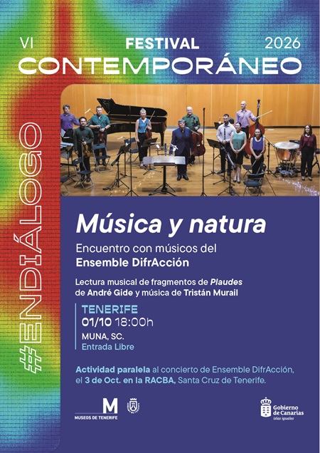Cartel Música y Natura